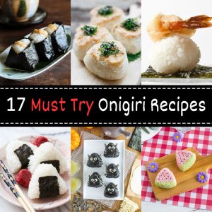 17 Must Try Onigiri Recipes - Featuring traditional onigiri, ultra cute onigiri, and vegan/vegetarian options, this is the ULTIMATE list of onigiri recipes on the internet! With 17 easy, delicious, and unique rice ball recipes to choose from, you'll never run out of ideas for using up leftover rice again! | loveatfirstbento.com {bento box, bento}