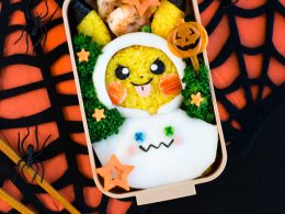 How to make Eevee Bento Box Tutorial (Pokemon Bento Box) ポケモンキャラ弁作り方 