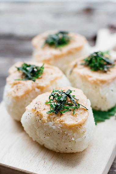 Mentaiko Mayo Yaki Onigiri