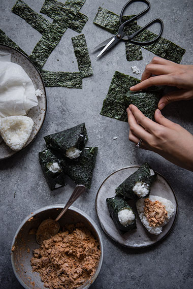 Spicy Salmon Onigiri