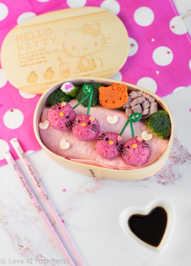 Hello Kitty Cherry Bento Box Love At First Bento