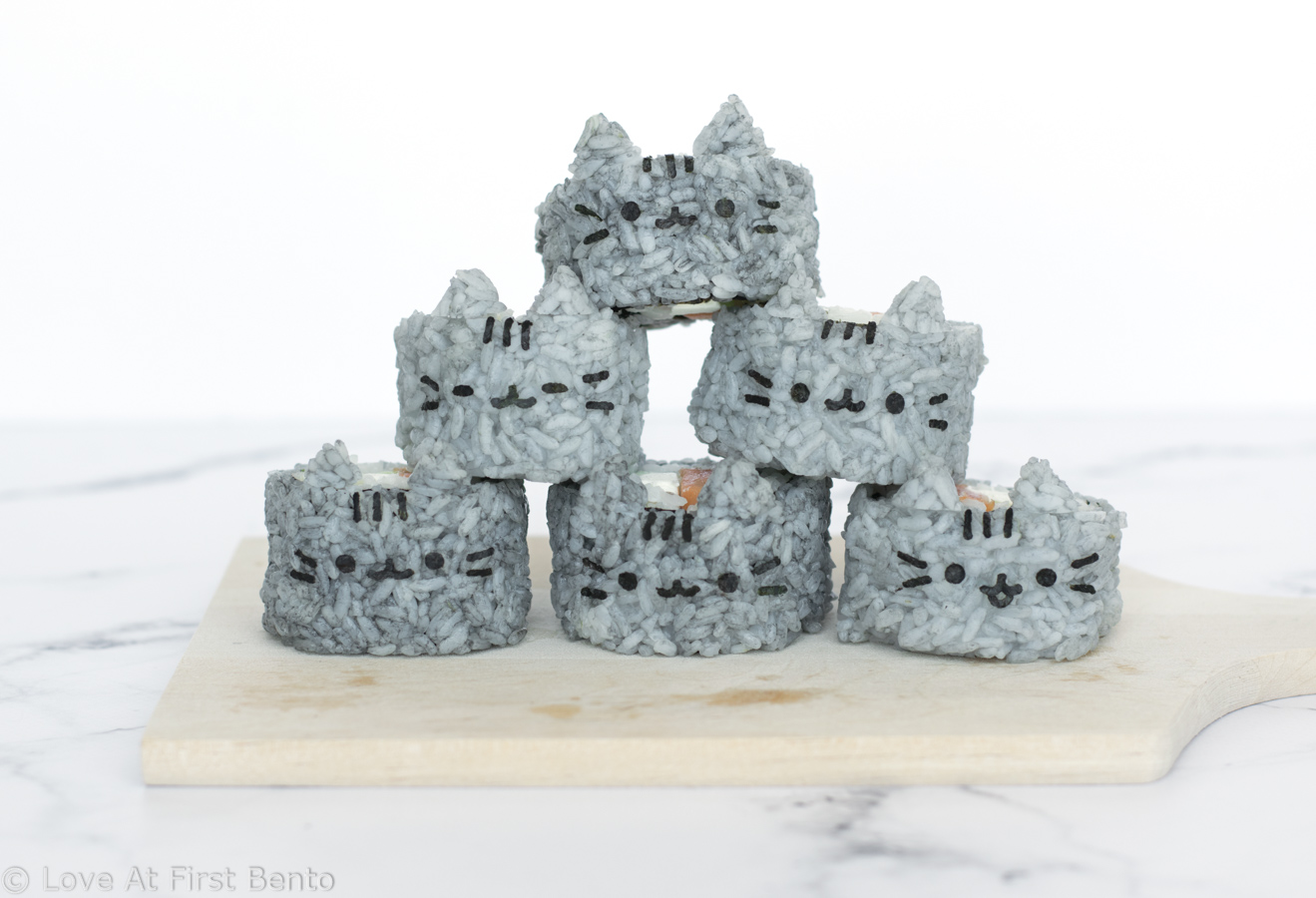 pusheen cat sushi