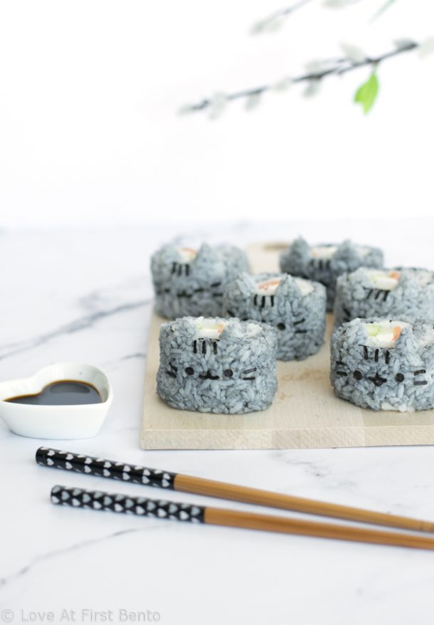 pusheen sushi set