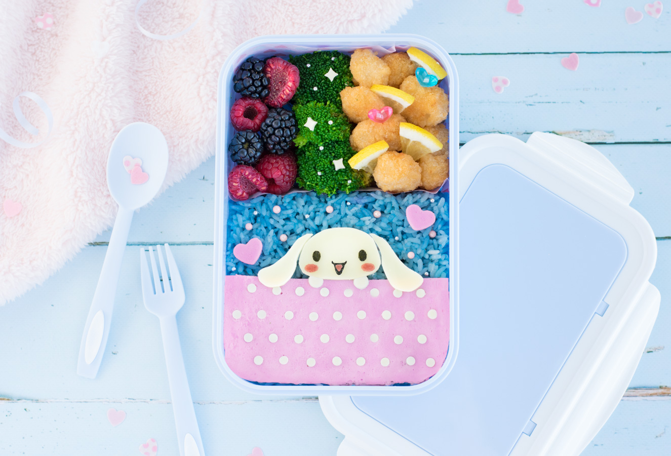 Cinnamoroll lunch box unicorn Bento Case Sanrio Kawaii Cute NEW Cinnamon